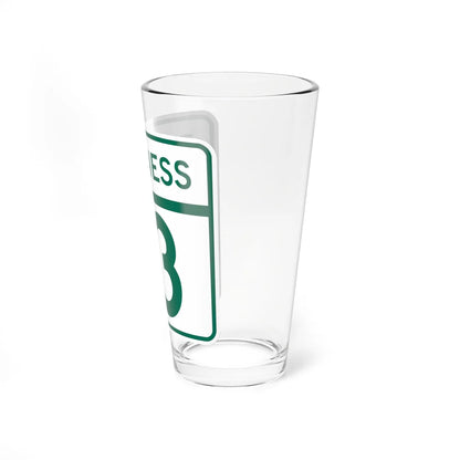 MD Route 13 Business (Maryland) (Road Sign) Pint Glass 16oz - Go Mug Yourself