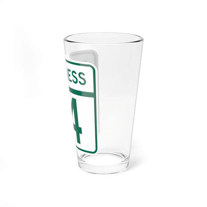 MD Route 14 Business (Maryland) (Road Sign) Pint Glass 16oz - Go Mug Yourself