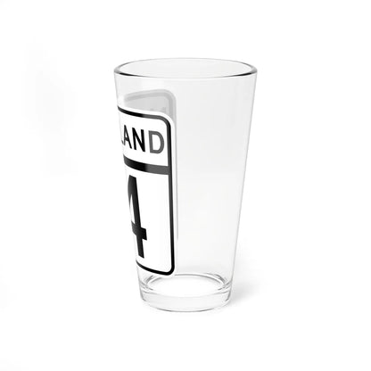 MD Route 14 (Maryland) (Road Sign) Pint Glass 16oz - Go Mug Yourself
