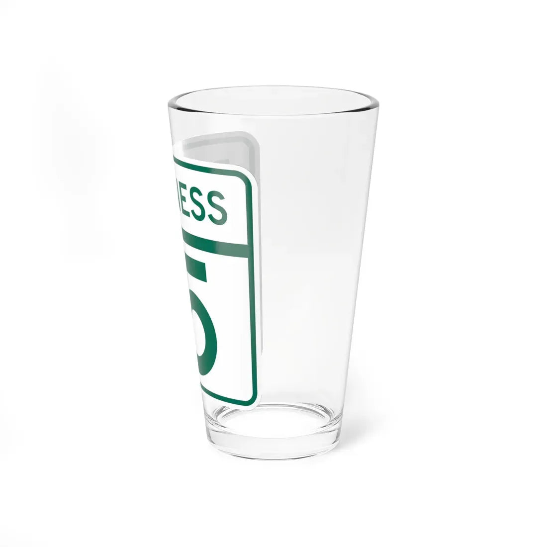 MD Route 15 Business (Maryland) (Road Sign) Pint Glass 16oz - Go Mug Yourself