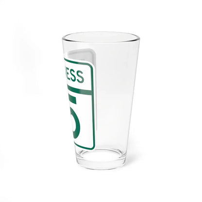 MD Route 15 Business (Maryland) (Road Sign) Pint Glass 16oz - Go Mug Yourself