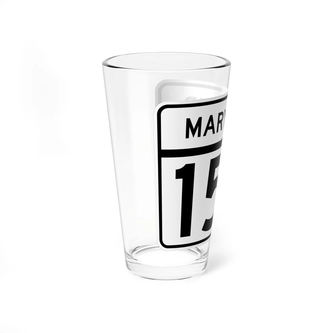 MD Route 157 (Maryland) (Road Sign) Pint Glass 16oz - Go Mug Yourself