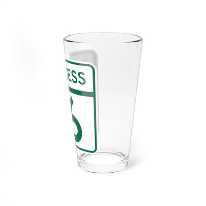 MD Route 16 Business (Maryland) (Road Sign) Pint Glass 16oz - Go Mug Yourself