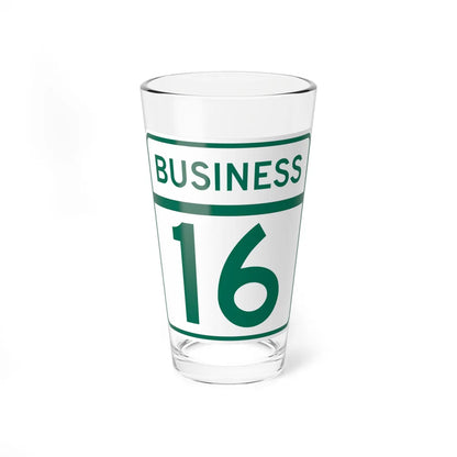 MD Route 16 Business (Maryland) (Road Sign) Pint Glass 16oz - Go Mug Yourself