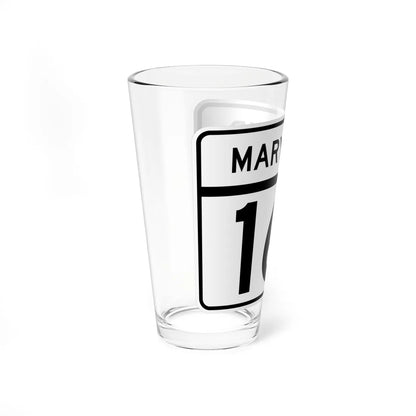 MD Route 161 (Maryland) (Road Sign) Pint Glass 16oz - Go Mug Yourself