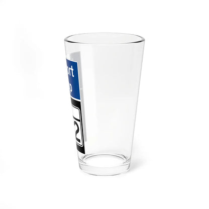 MD Route 162 Airport Loop (Maryland) (Road Sign) Pint Glass 16oz - Go Mug Yourself