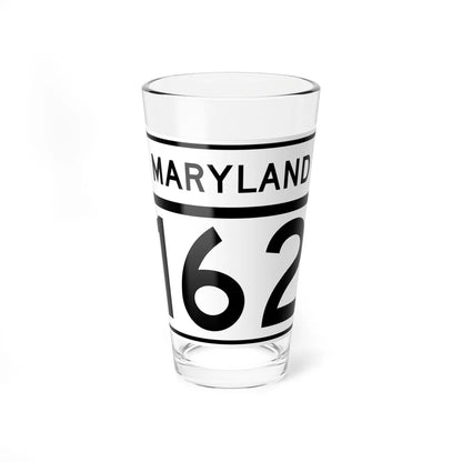 MD Route 162 (Maryland) (Road Sign) Pint Glass 16oz 16oz - Go Mug Yourself