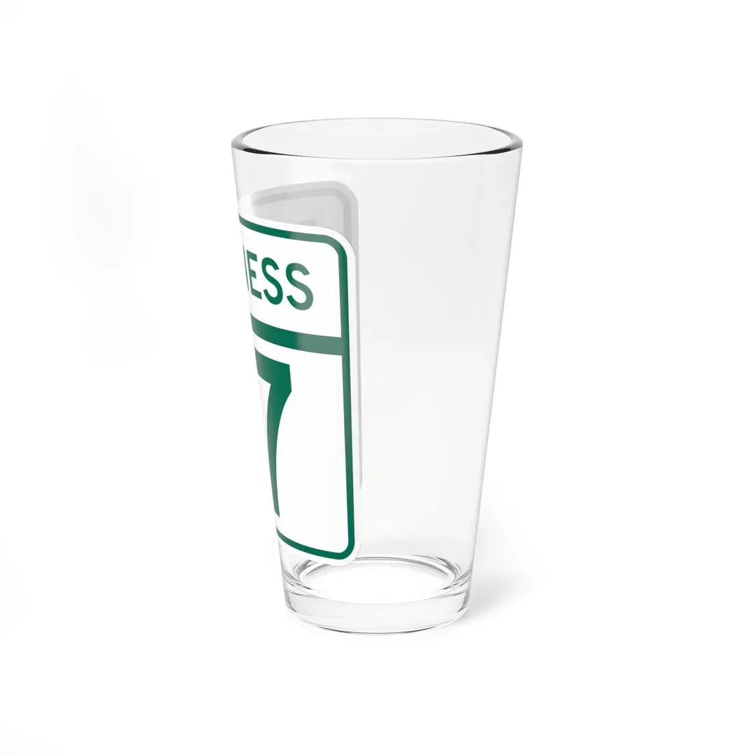 MD Route 17 Business (Maryland) (Road Sign) Pint Glass 16oz - Go Mug Yourself