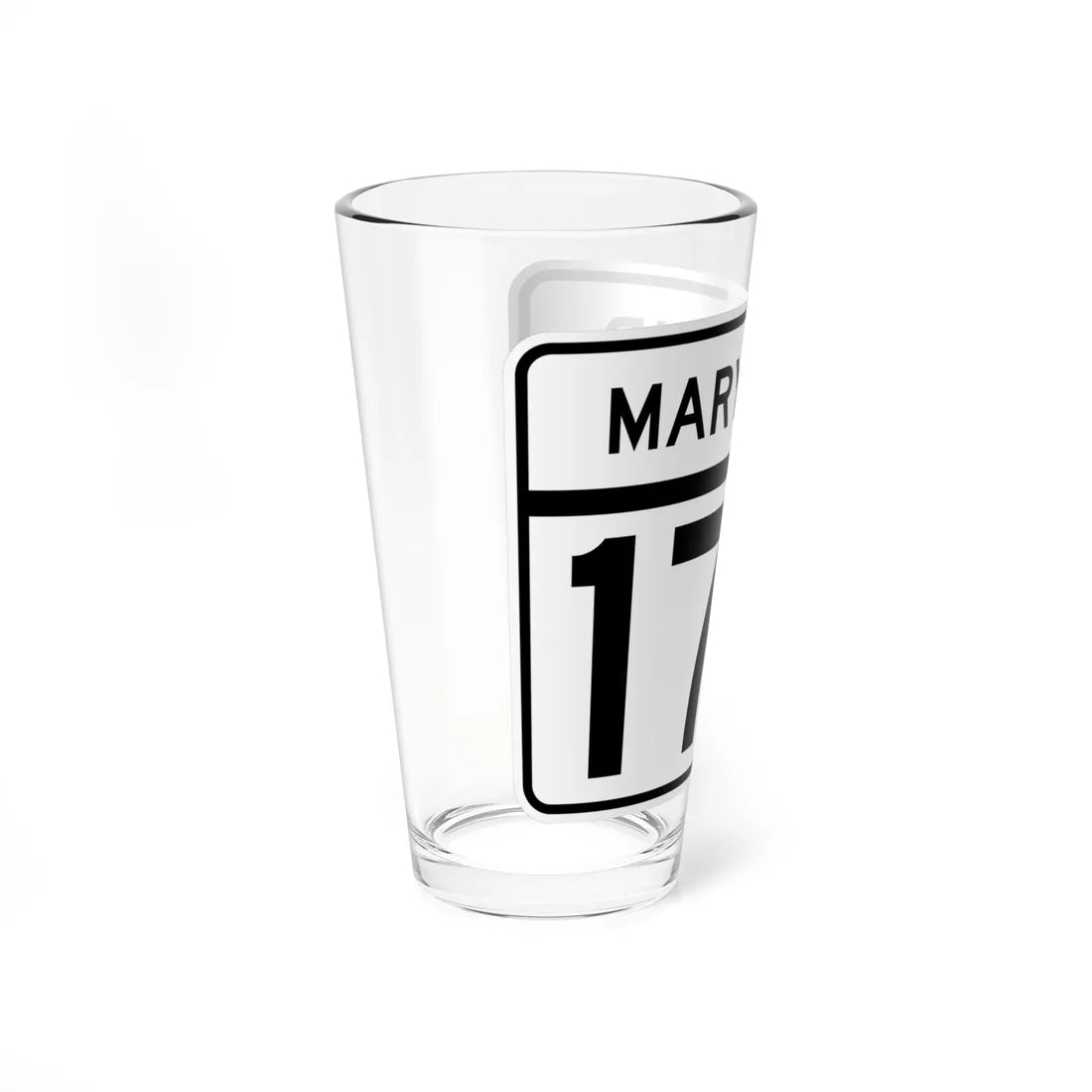 MD Route 170 (Maryland) (Road Sign) Pint Glass 16oz - Go Mug Yourself