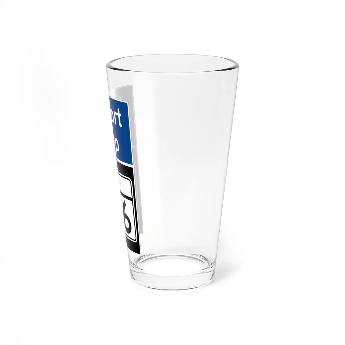 MD Route 176 Airport Loop (Maryland) (Road Sign) Pint Glass 16oz - Go Mug Yourself