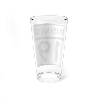 MD Route 19 Business (Maryland) (Road Sign) Pint Glass 16oz - Go Mug Yourself
