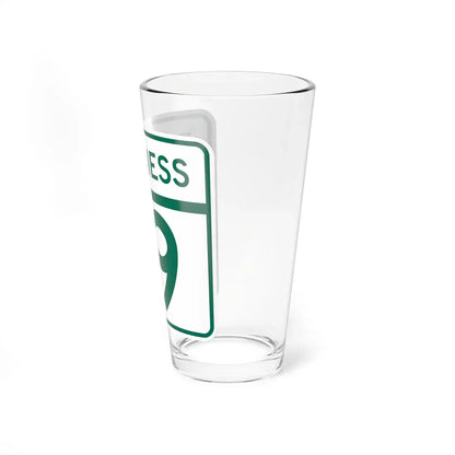 MD Route 19 Business (Maryland) (Road Sign) Pint Glass 16oz - Go Mug Yourself