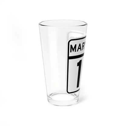 MD Route 19 (Maryland) (Road Sign) Pint Glass 16oz - Go Mug Yourself