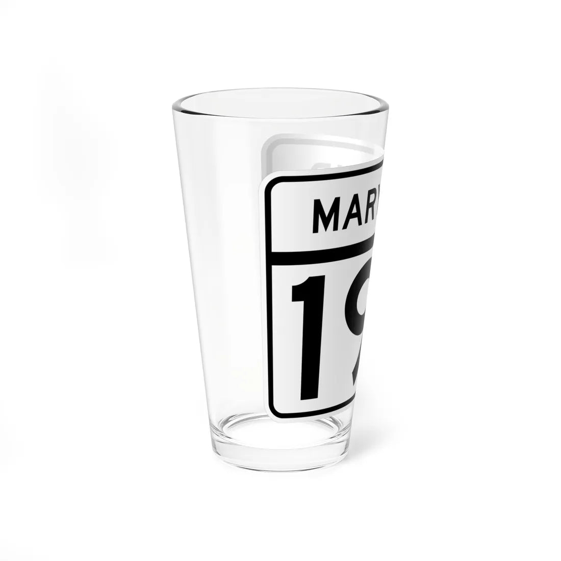 MD Route 192 (Maryland) (Road Sign) Pint Glass 16oz - Go Mug Yourself