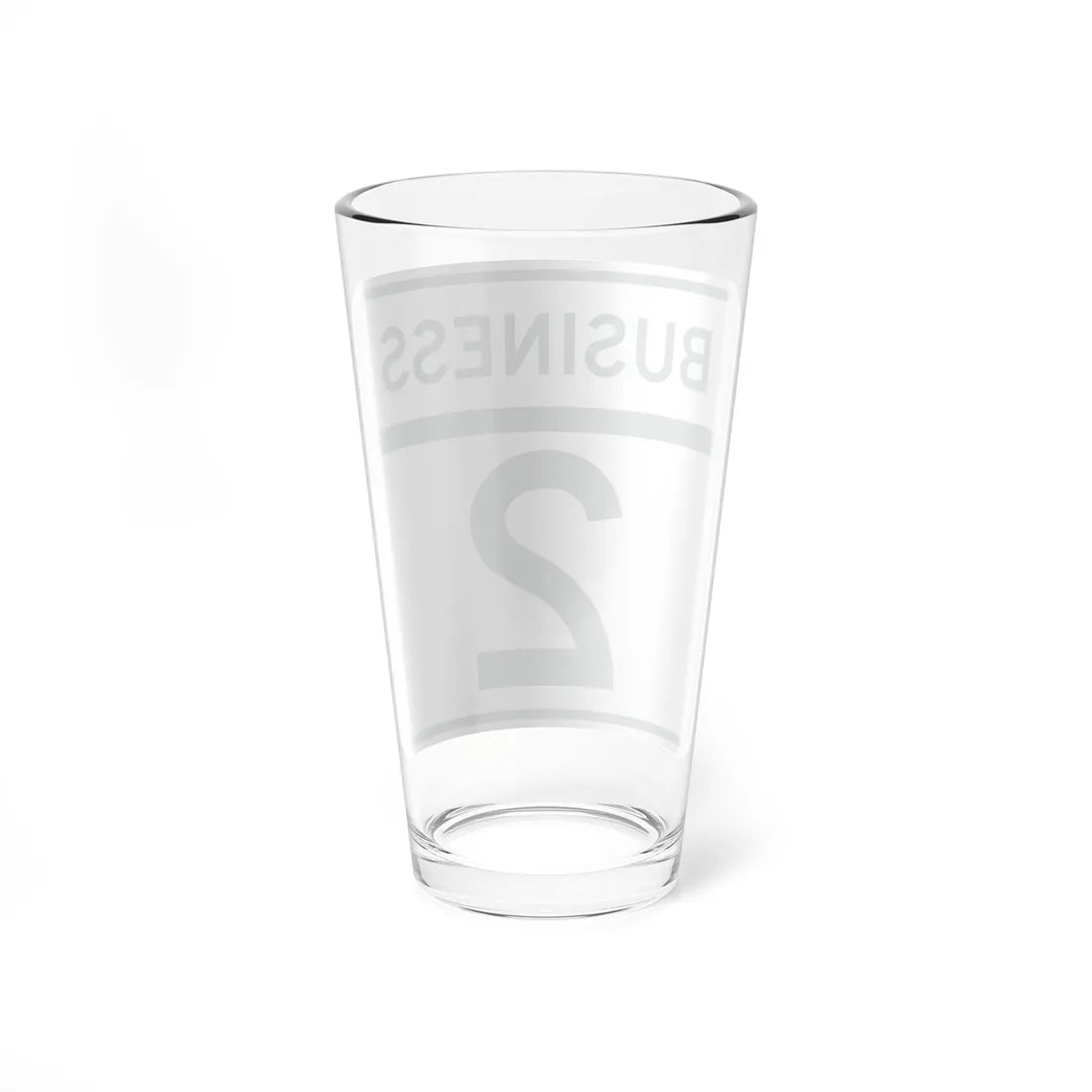 MD Route 2 Business (Maryland) (Road Sign) Pint Glass 16oz - Go Mug Yourself