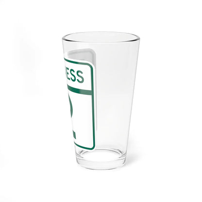 MD Route 2 Business (Maryland) (Road Sign) Pint Glass 16oz - Go Mug Yourself