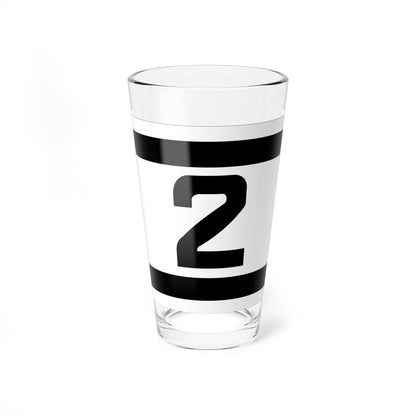 MD Route 2 old (Maryland) (Road Sign) Pint Glass 16oz 16oz - Go Mug Yourself