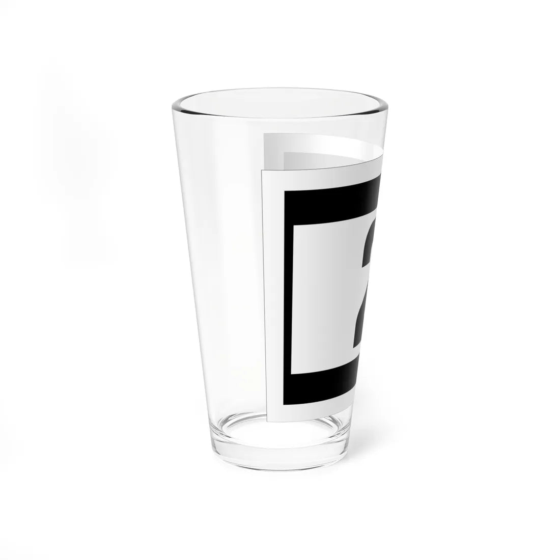 MD Route 2 old (Maryland) (Road Sign) Pint Glass 16oz - Go Mug Yourself