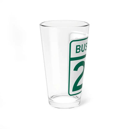MD Route 20 Business (Maryland) (Road Sign) Pint Glass 16oz - Go Mug Yourself