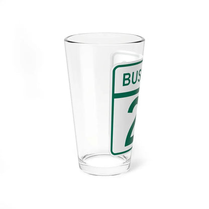MD Route 21 Business (Maryland) (Road Sign) Pint Glass 16oz - Go Mug Yourself