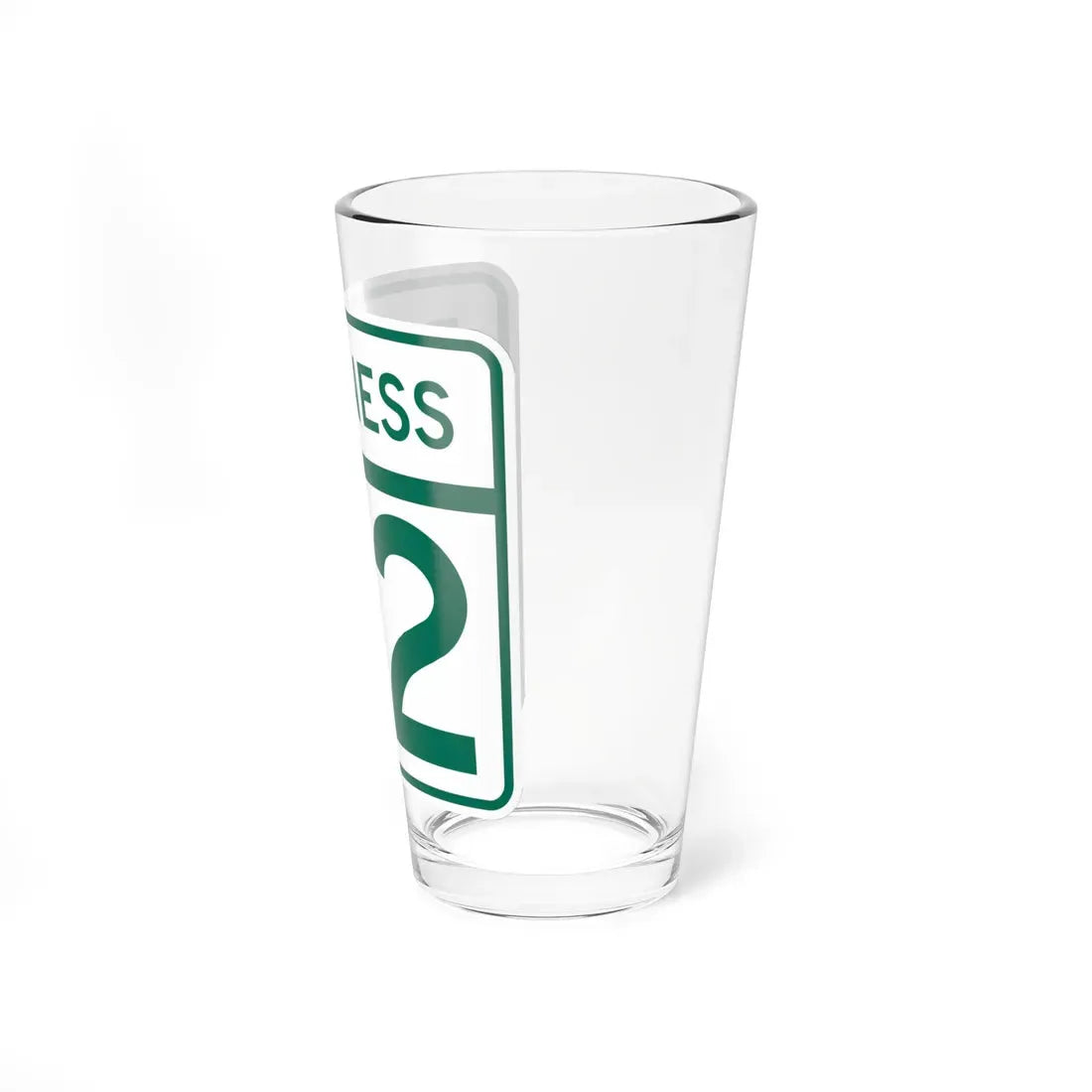 MD Route 22 Business (Maryland) (Road Sign) Pint Glass 16oz - Go Mug Yourself