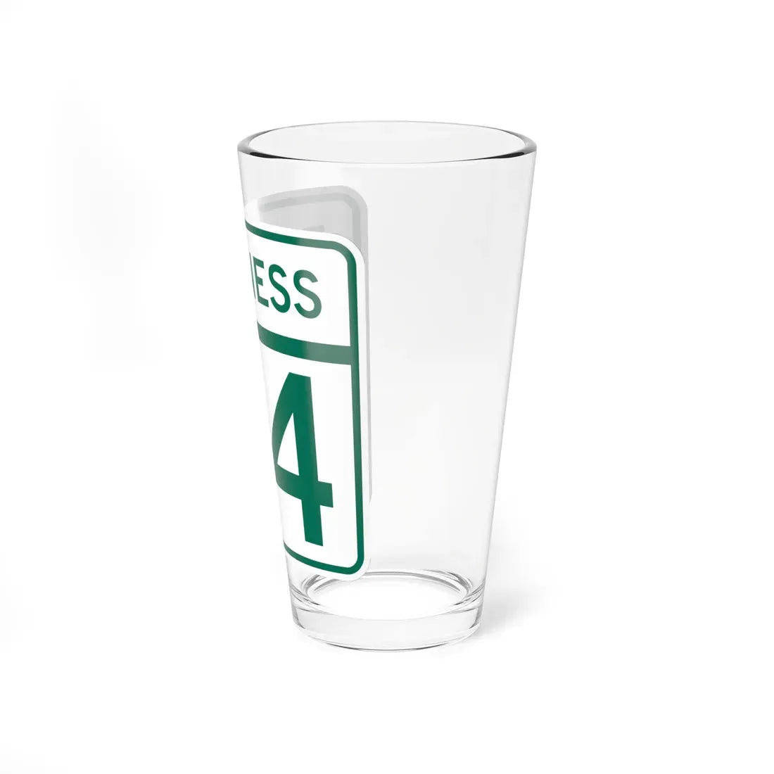 MD Route 24 Business (Maryland) (Road Sign) Pint Glass 16oz - Go Mug Yourself