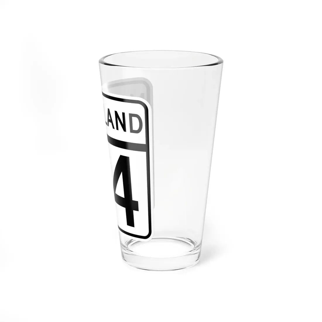 MD Route 24 (Maryland) (Road Sign) Pint Glass 16oz - Go Mug Yourself