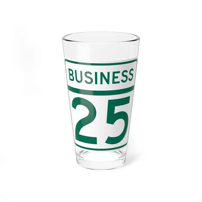 MD Route 25 Business (Maryland) (Road Sign) Pint Glass 16oz 16oz - Go Mug Yourself