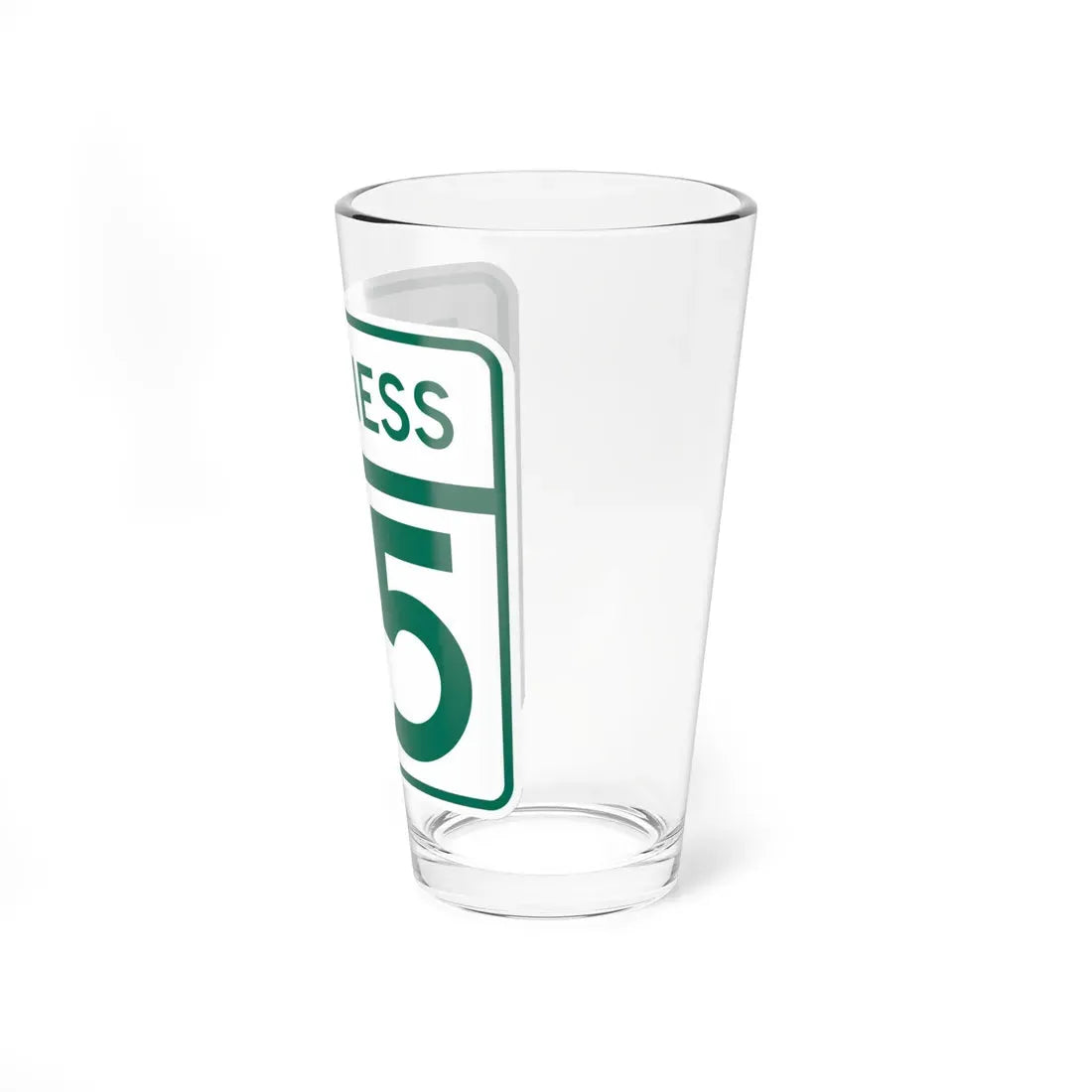 MD Route 25 Business (Maryland) (Road Sign) Pint Glass 16oz - Go Mug Yourself