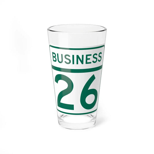 MD Route 26 Business (Maryland) (Road Sign) Pint Glass 16oz 16oz - Go Mug Yourself