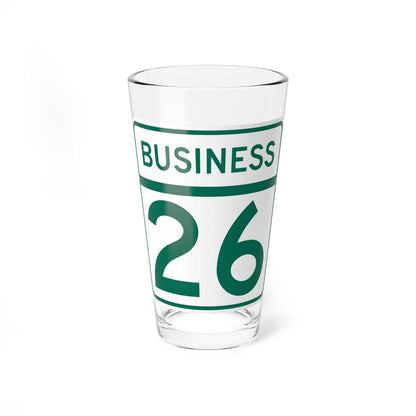 MD Route 26 Business (Maryland) (Road Sign) Pint Glass 16oz - Go Mug Yourself