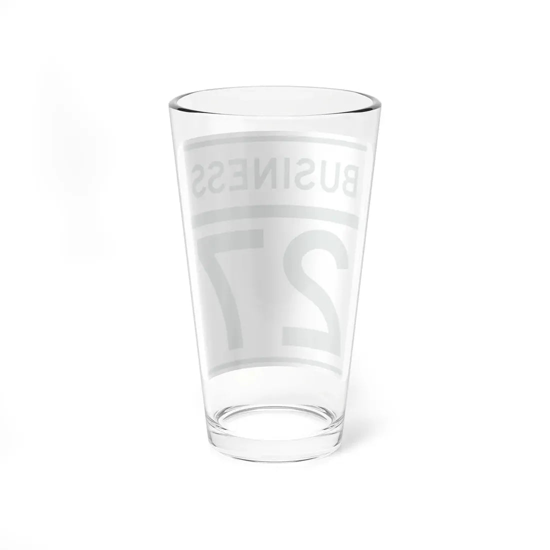 MD Route 27 Business (Maryland) (Road Sign) Pint Glass 16oz - Go Mug Yourself