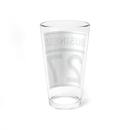 MD Route 27 Business (Maryland) (Road Sign) Pint Glass 16oz - Go Mug Yourself
