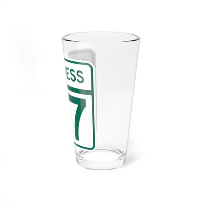 MD Route 27 Business (Maryland) (Road Sign) Pint Glass 16oz - Go Mug Yourself