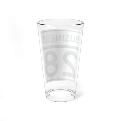MD Route 28 Business (Maryland) (Road Sign) Pint Glass 16oz - Go Mug Yourself