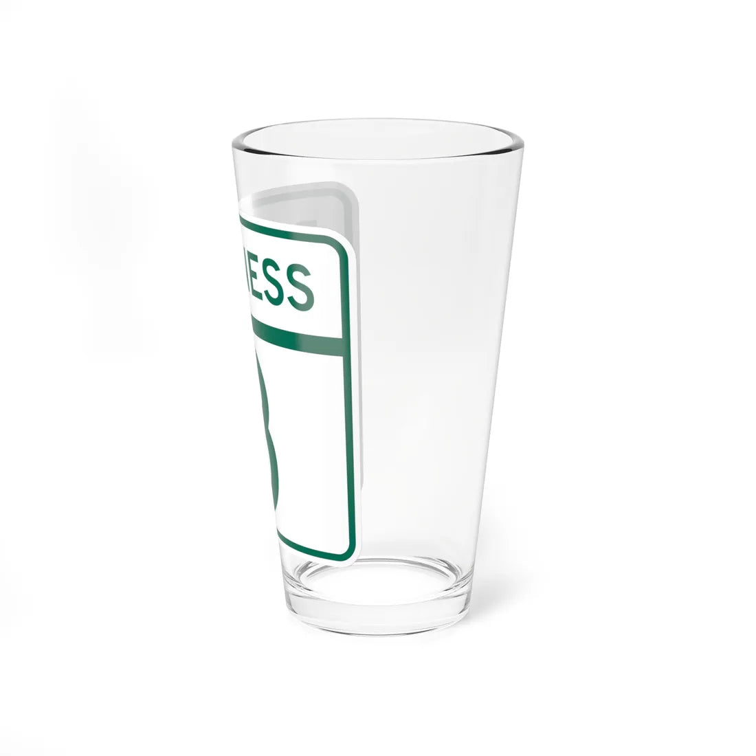 MD Route 3 Business (Maryland) (Road Sign) Pint Glass 16oz - Go Mug Yourself