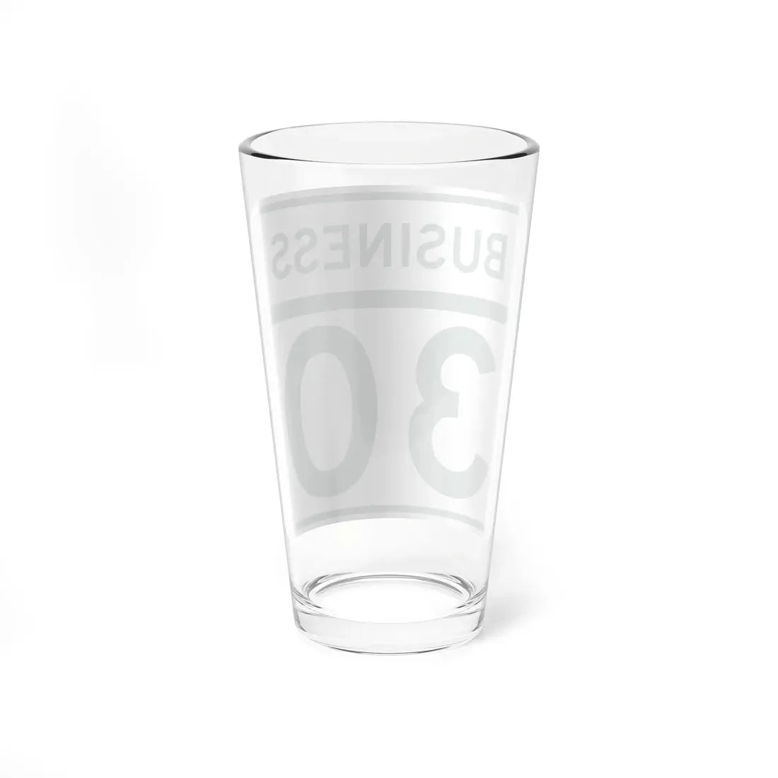MD Route 30 Business (Maryland) (Road Sign) Pint Glass 16oz - Go Mug Yourself