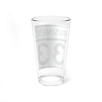 MD Route 33 Business (Maryland) (Road Sign) Pint Glass 16oz - Go Mug Yourself