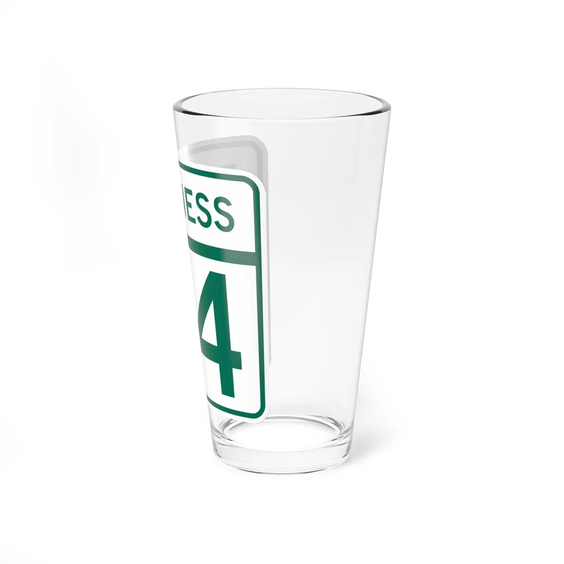 MD Route 34 Business (Maryland) (Road Sign) Pint Glass 16oz - Go Mug Yourself
