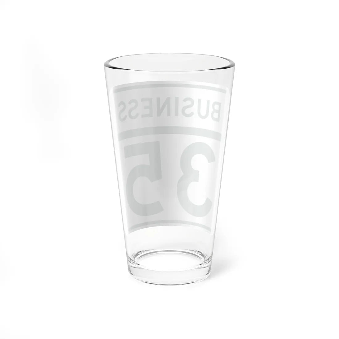 MD Route 35 Business (Maryland) (Road Sign) Pint Glass 16oz - Go Mug Yourself