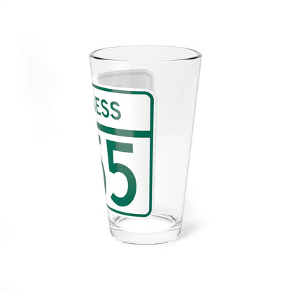 MD Route 355 Business (Maryland) (Road Sign) Pint Glass 16oz - Go Mug Yourself
