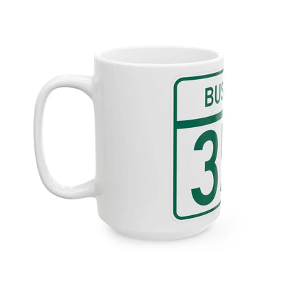 MD Route 355 Business (Maryland) (Road Sign) White Coffee Mug - Go Mug Yourself