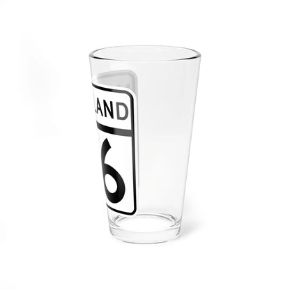 MD Route 36 (Maryland) (Road Sign) Pint Glass 16oz - Go Mug Yourself