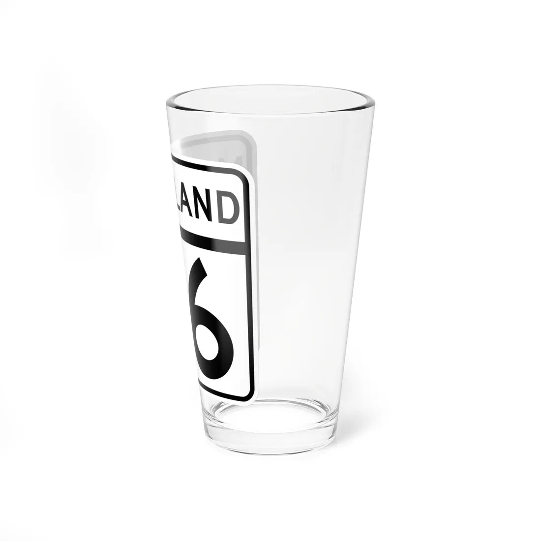 MD Route 36 (Maryland) (Road Sign) Pint Glass 16oz - Go Mug Yourself