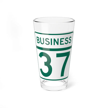 MD Route 37 Business (Maryland) (Road Sign) Pint Glass 16oz 16oz - Go Mug Yourself