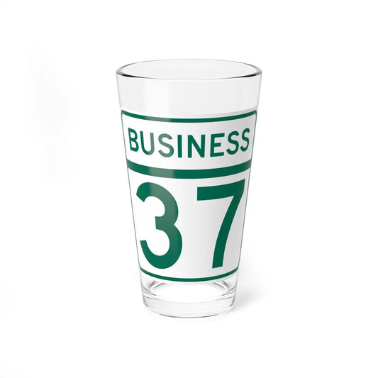 MD Route 37 Business (Maryland) (Road Sign) Pint Glass 16oz 16oz - Go Mug Yourself