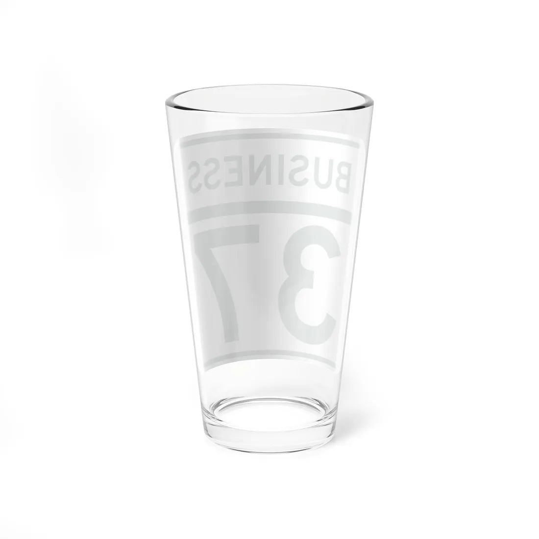 MD Route 37 Business (Maryland) (Road Sign) Pint Glass 16oz - Go Mug Yourself