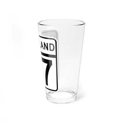 MD Route 37 (Maryland) (Road Sign) Pint Glass 16oz - Go Mug Yourself