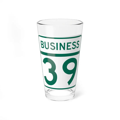 MD Route 39 Business (Maryland) (Road Sign) Pint Glass 16oz 16oz - Go Mug Yourself