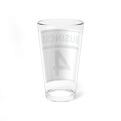 MD Route 4 Business (Maryland) (Road Sign) Pint Glass 16oz - Go Mug Yourself